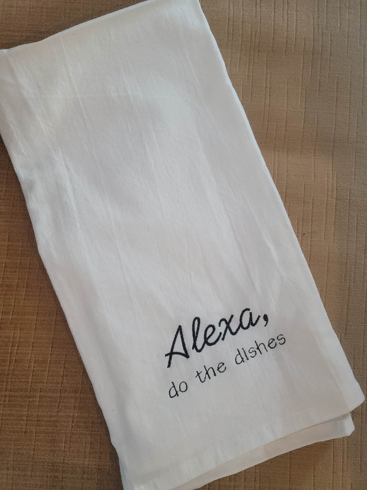 alexa kitchen towel