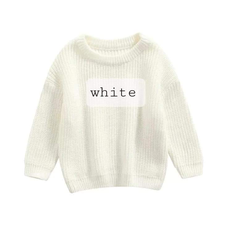 custom name sweater