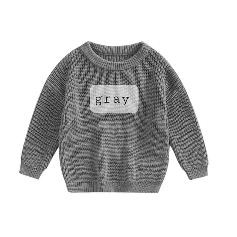 custom name sweater